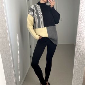 Jil Sander colorblock sweater